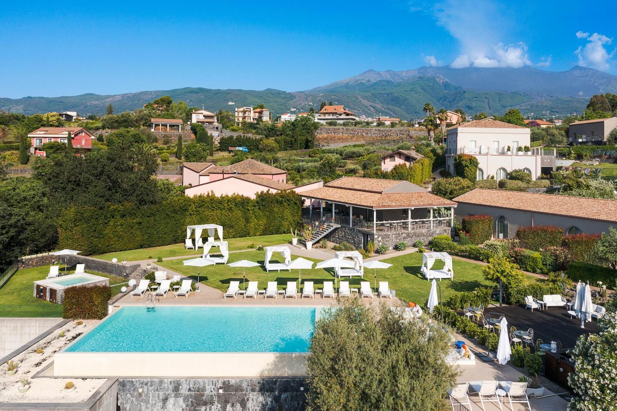 Kepos Etna Relais & Exclusive Spa ซานตา เวเนรินา ภายนอก รูปภาพ